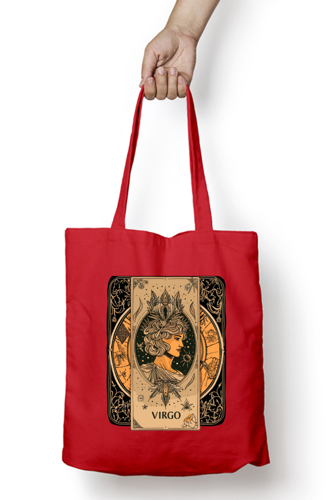 Virgo Horoscope Zipper Tote Bag