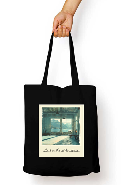 Lost in the Mountains - Zipper Tote Bag