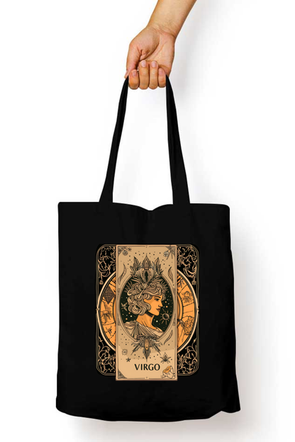 Virgo Horoscope Zipper Tote Bag