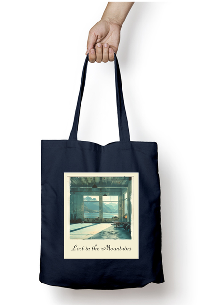 Lost in the Mountains - Zipper Tote Bag