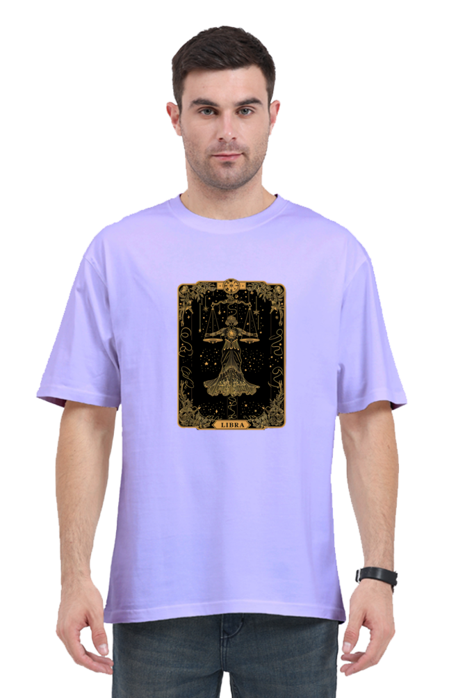 Libra Horoscope - Unisex Oversized Tee