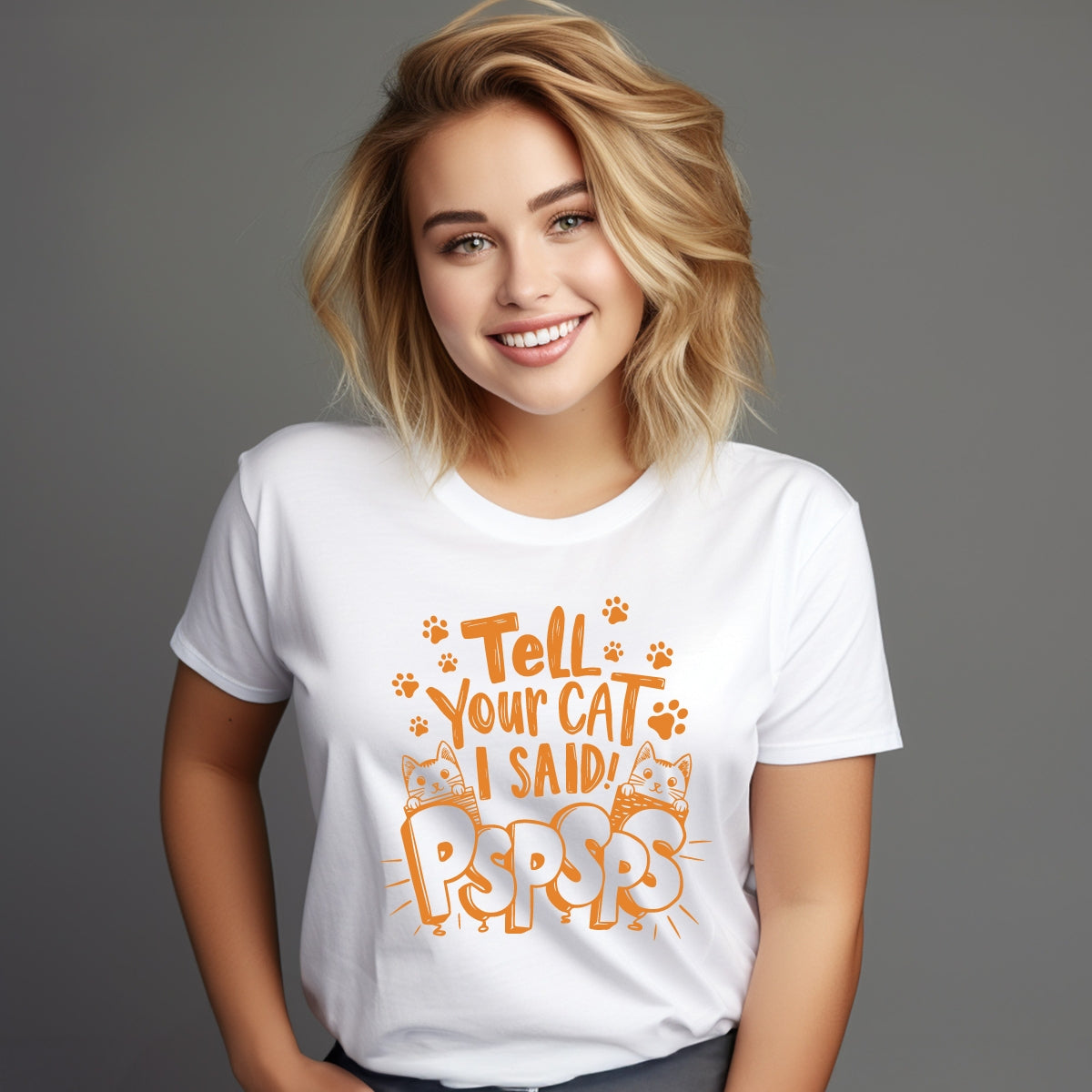 Tell your Cat I said Pspsps - Classic Unisex Tshirt