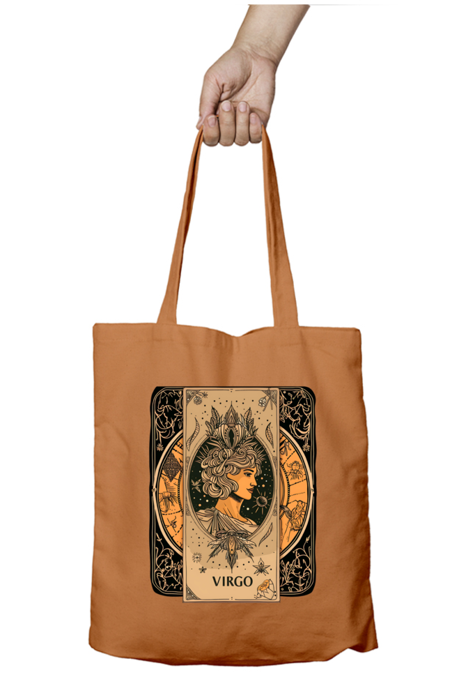 Virgo Horoscope Zipper Tote Bag