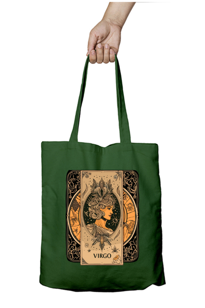 Virgo Horoscope Zipper Tote Bag