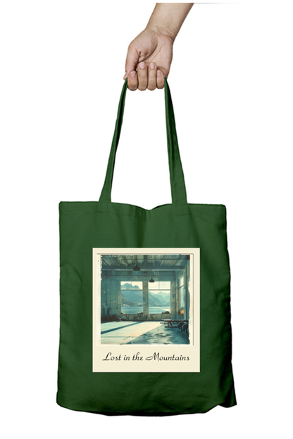 Lost in the Mountains - Zipper Tote Bag